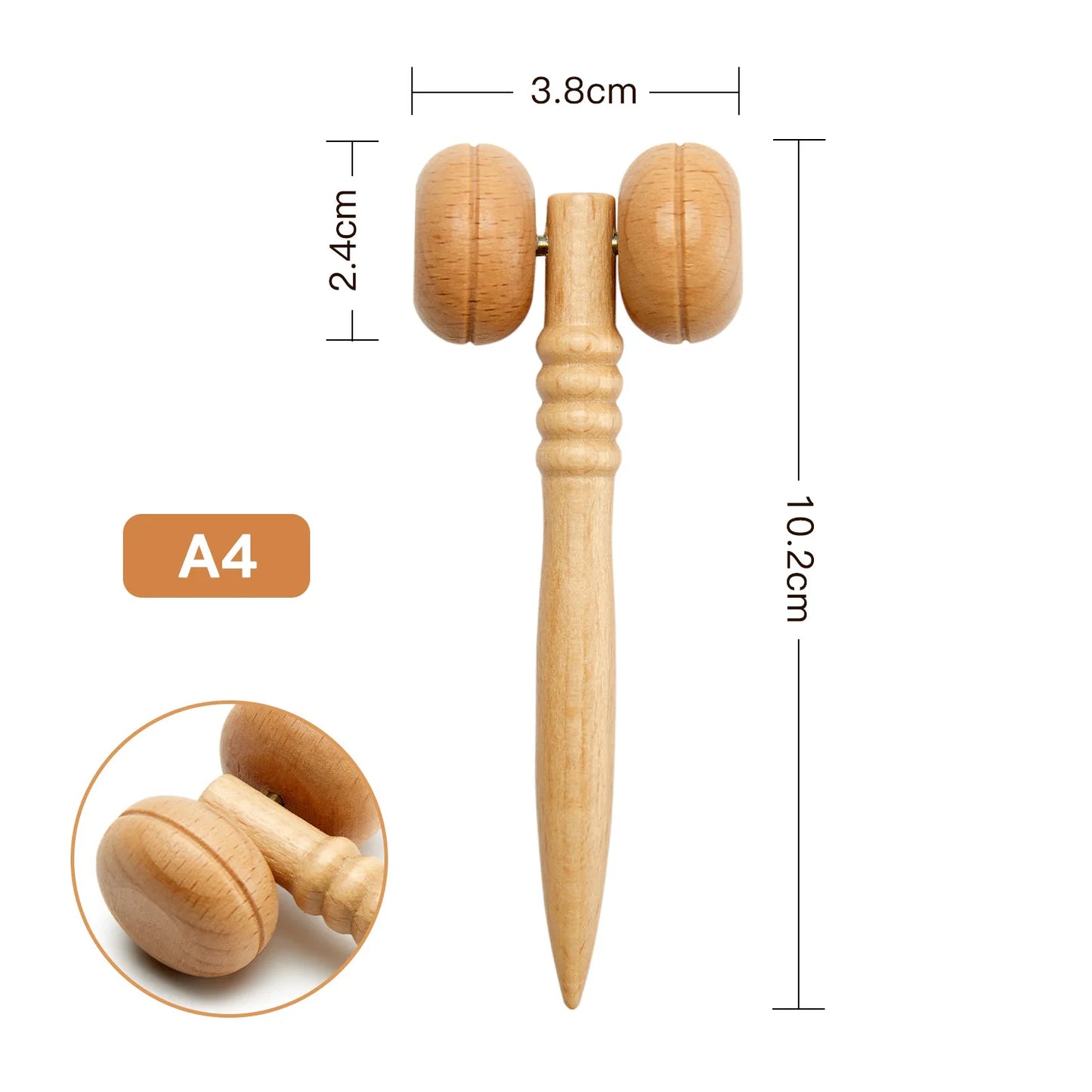 Facial Lifting Stick Wrinkle Remover Wooden Face Spa Massager Guasha Face Slimming Massage Roller Wood Therapy Gua Sha Массажер