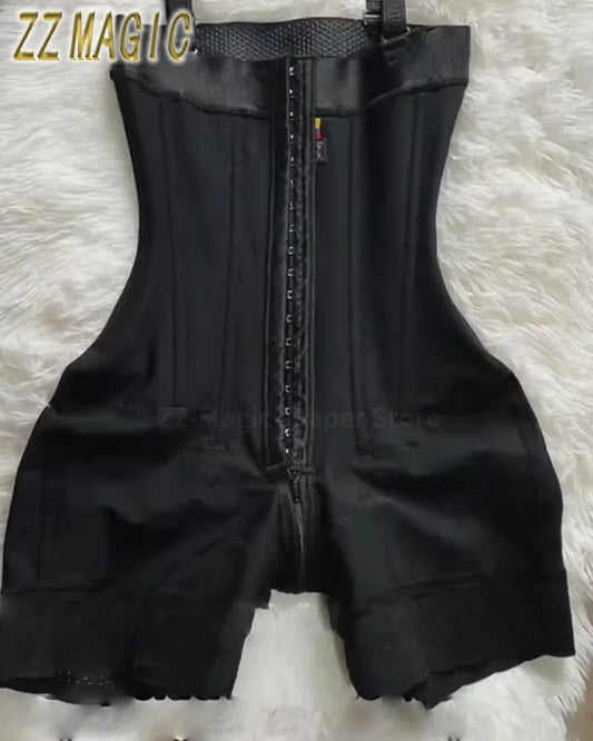 Women's Colombian Postpartum Reducers Girdle Shapers Waist Trainer Corset For Post-Surgical Use Slimming Sheath Tummy Shapewear