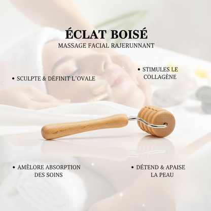 Facial Lifting Stick Wrinkle Remover Wooden Face Spa Massager Guasha Face Slimming Massage Roller Wood Therapy Gua Sha Массажер